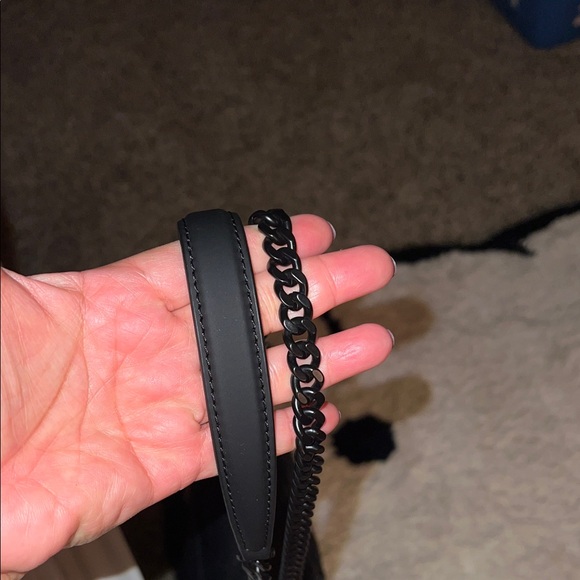 Tory Burch Black Quilted Shoulder Bag - Picture 6 of 8